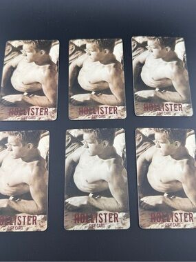 Hollister Sepia Male Photo Gift Card — Beige & Black